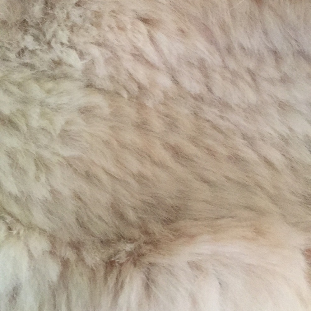 VALERIE STEVENS Rabbit Fur Shawl - Picture 5 of 6
